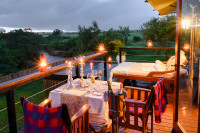 Honeymoon tent deck