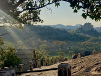 View of Honeymoon suite from Big Cave Camp Ridge