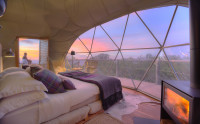 The Highlands - Dome tent with private deck