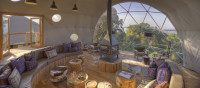 The Highlands - View from lounge with wood stove
