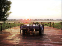 Deck area