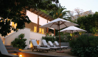 Relax around the pool 