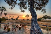 Sunset at Mbali Mbali Katavi Lodge 