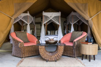 Triple tent
