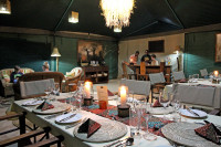 Dining tent