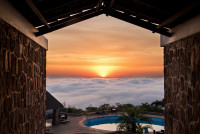 View from the lodge