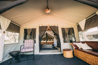 Your tents entrance room - the perfect relaxation space