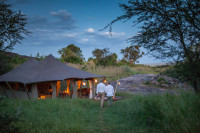 Tent exterior