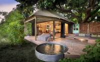 Terrace with own plunge pool