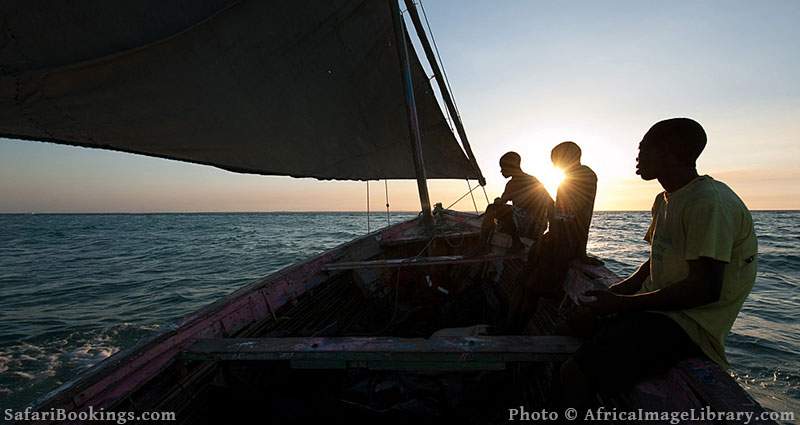 Sunset Dhow cruise at Bazaruto Archipelago, Mozambique