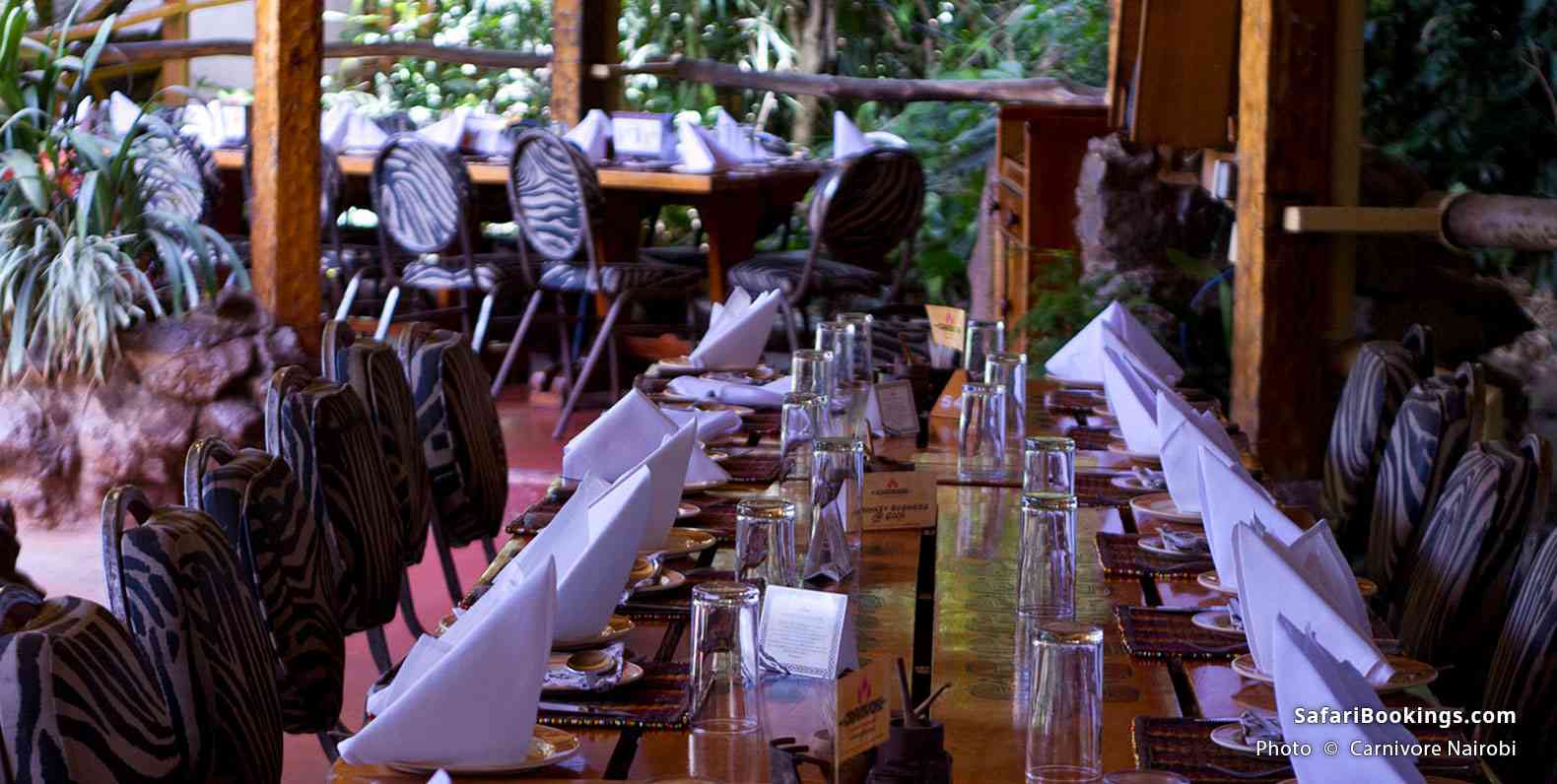 Eating out at Carnivore