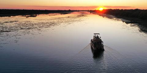 Motorized Boat Safari - Flowing with the Delta