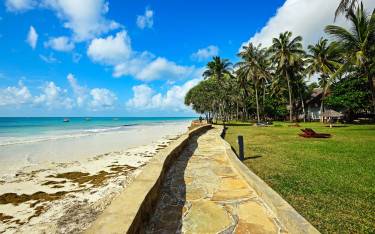 Beach-facing hotel property