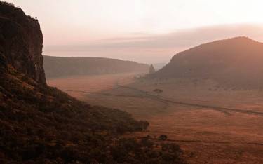Canyon at sunrise