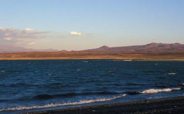 View over the lake
