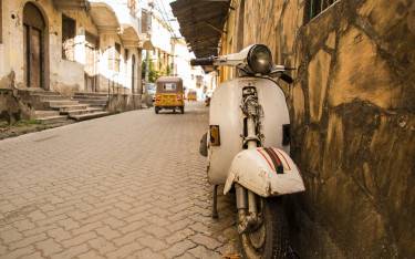 Narrow alley in the Old Town