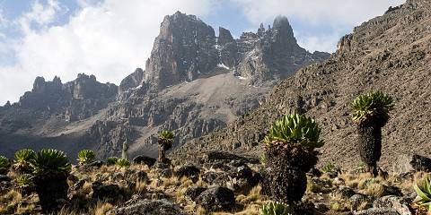 Rock Climbing on Mt Kenya North Face Route