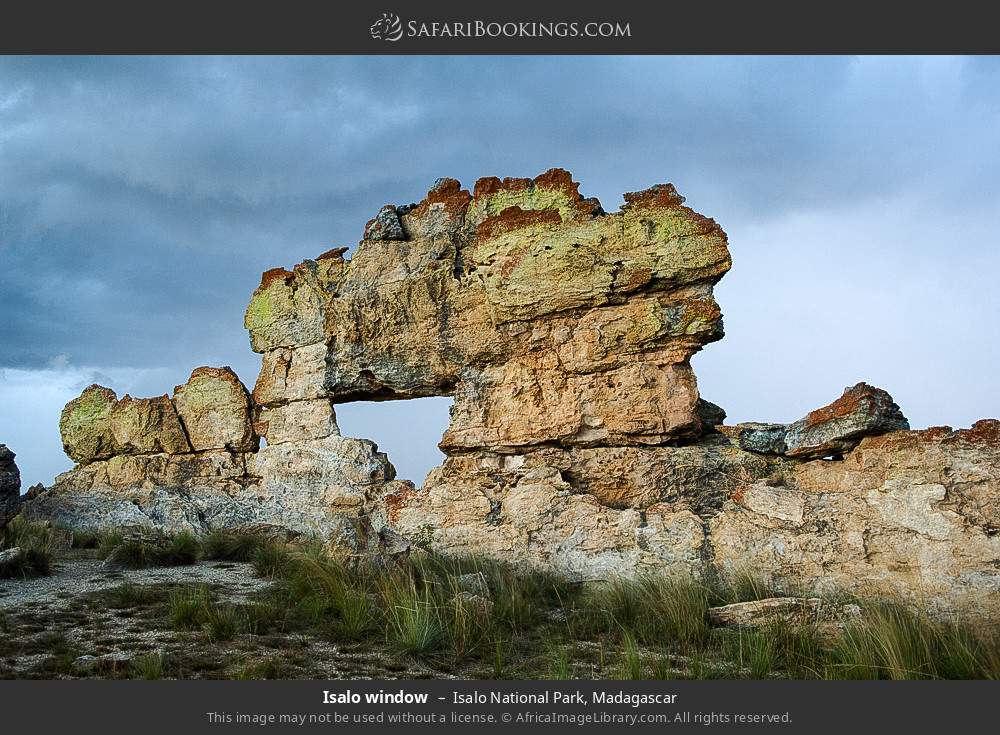 Isalo window in Isalo National Park, Madagascar