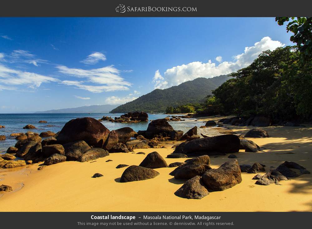 Coastal landscape in Masoala National Park, Madagascar