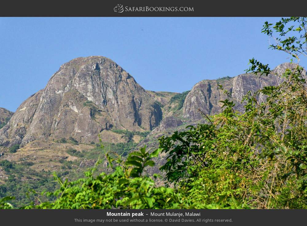 Mt Mulanje in Mount Mulanje, Malawi