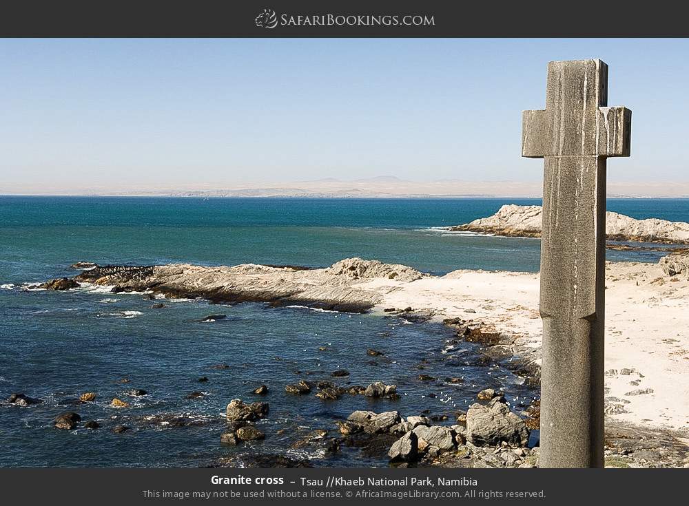 Granite cross in Tsau //Khaeb National Park, Namibia