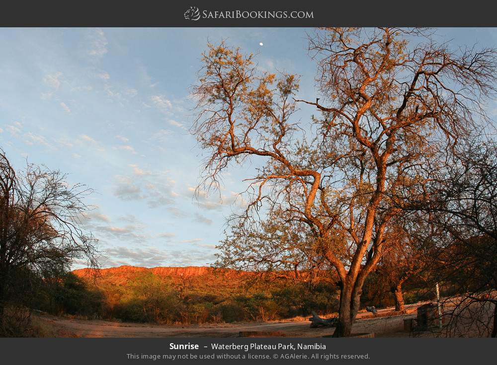 Sunrise in Waterberg Plateau Park, Namibia