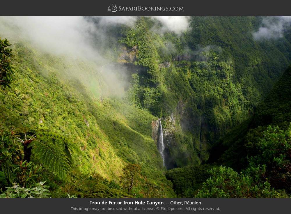 Trou de Fer (Iron Hole Canyon) in Other, Réunion