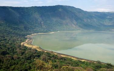 Empakaai Crater in the Ngorongoro Conservation Area