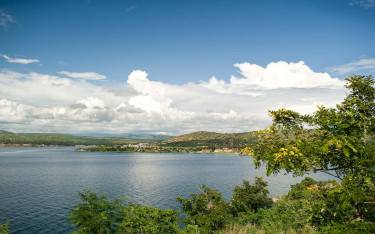 Kigoma town located on Lake Tanganyika