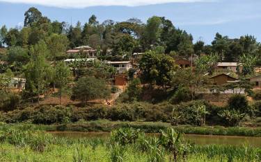 Rural town scene