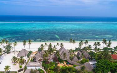 Thumbnail of Aerial view of Matemwe Beach