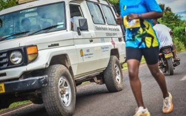 Medical support on The Kilimanjaro Marathon