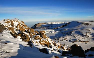 View on Uhuru Peak