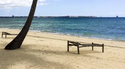 Sandy beach
