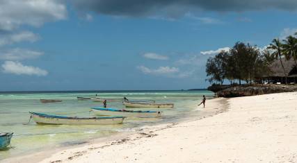 Boats at the beach