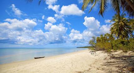 Sandy beach