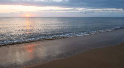 Sunrise on the beach