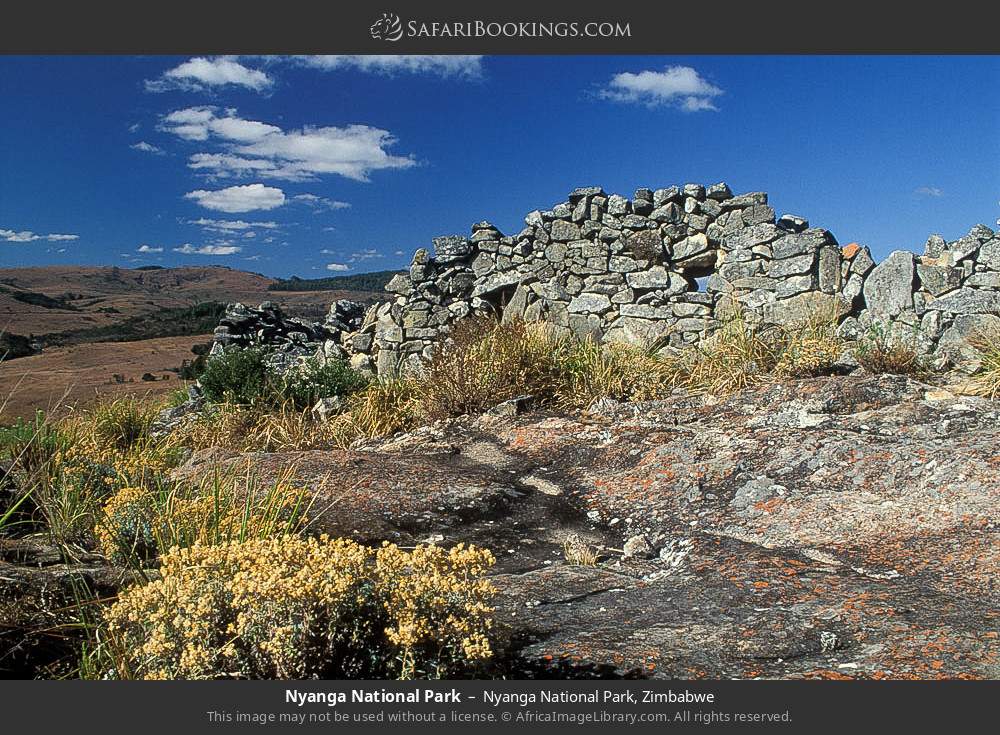 Nyanga Fort ruins in Nyanga NP in Nyanga National Park, Zimbabwe
