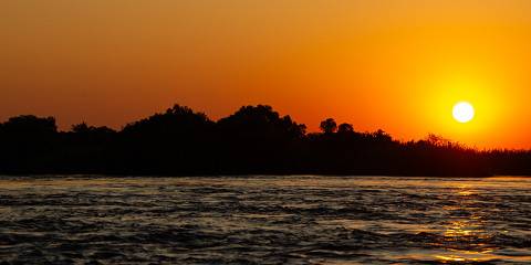 Helicopter Ride over the Falls and Sunset Cruise