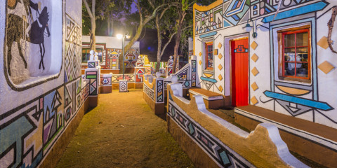 1-Day Cultural Village with Lion and Safari Park Tour