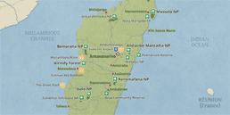 Map of Madagascar