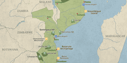 Map of Mozambique